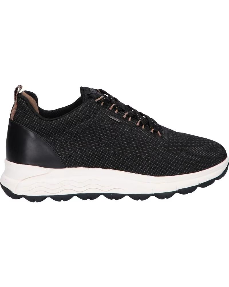 GEOX D2626C 0006K D SPHERICA C0976 BLACK-DK BEIGE