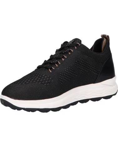 GEOX D2626C 0006K D SPHERICA C0976 BLACK-DK BEIGE