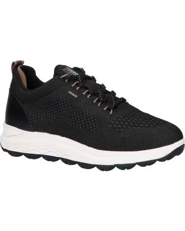 GEOX D2626C 0006K D SPHERICA C0976 BLACK-DK BEIGE
