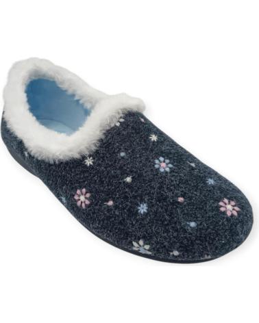 Pantoufles BEREVERE  pour Femme ZAPATILLA CASA  AZUL