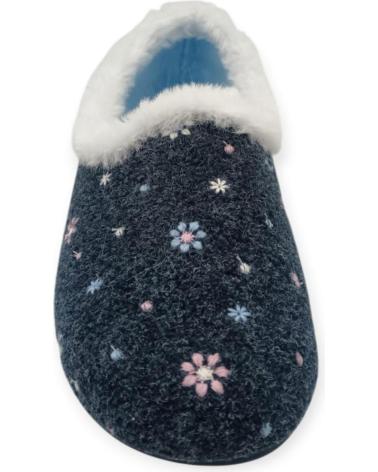 Pantoufles BEREVERE  pour Femme ZAPATILLA CASA  AZUL