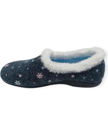 Pantoufles BEREVERE  pour Femme ZAPATILLA CASA  AZUL