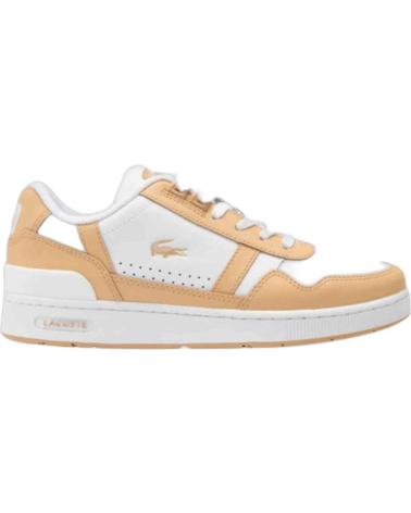 Zapatillas deporte LACOSTE  de Mujer ZAPATILLAS T-CLIP 222 PARA MUJER EN COLOR  AMARILLO