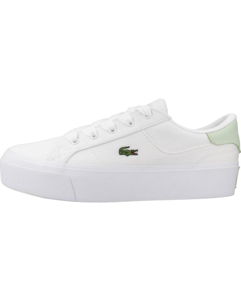 Zapatillas deporte LACOSTE  de Mujer ZIANE PLATFORM  BLANCO