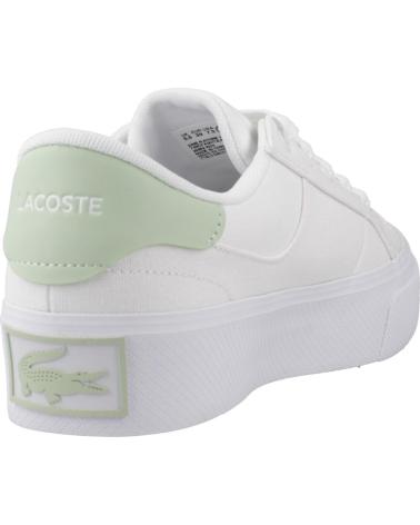 Zapatillas deporte LACOSTE  de Mujer ZIANE PLATFORM  BLANCO
