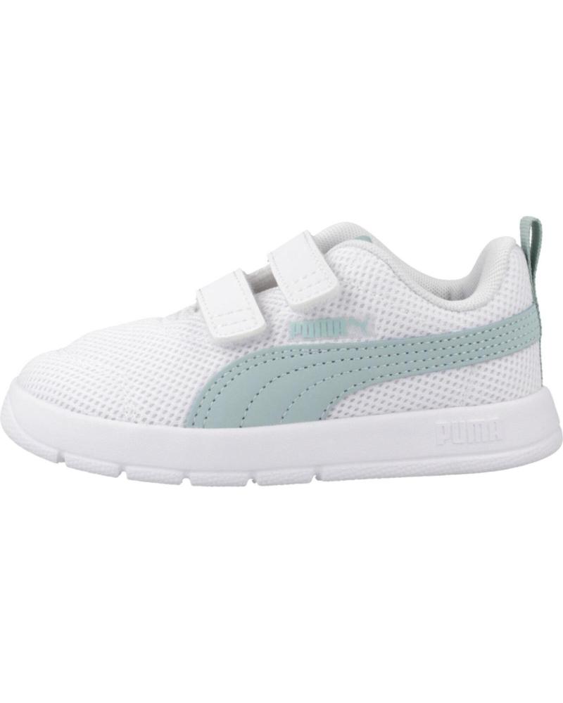 Deportivas PUMA  de Niña y Niño ZAPATILLAS NINO MODELO COURTFLEX V3 MESH INF COLOR BLANCO WH  WHITE