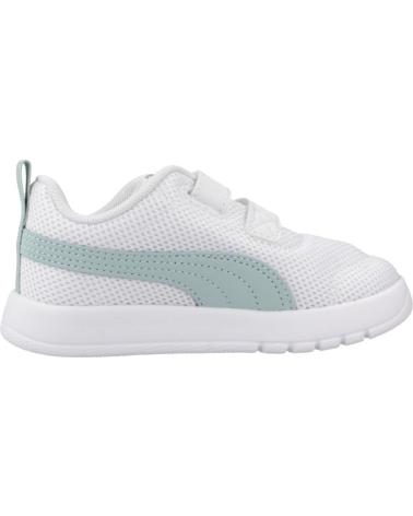 Deportivas PUMA  de Niña y Niño ZAPATILLAS NINO MODELO COURTFLEX V3 MESH INF COLOR BLANCO WH  WHITE