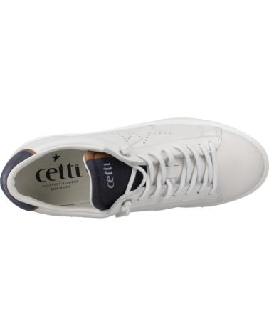 ZAPATILLAS CETTI C-1390: DEPORTIVAS BLANCAS CON DETALLES DISTINTIVOS BLANCO