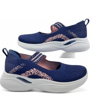 Sportif TIMBOS  pour Femme MERCEDES DEPORTIVAS ELASTICO DE MUJER MARINO 131050  AZUL