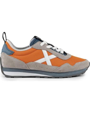 ZAPATILLAS MUNICH UM 8901081 NARANJAS Y BLANCAS NARANJA