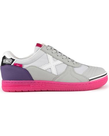 Deportivas MUNICH  de Mujer y Niña G-3 KID 1511442  GRIS
