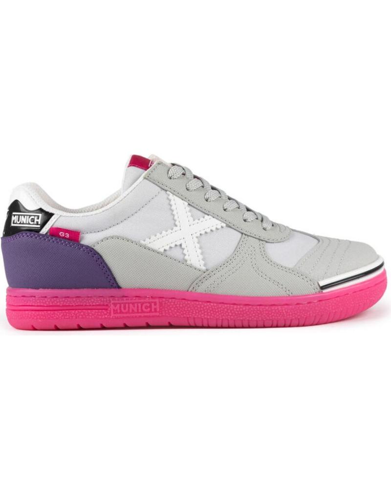 Deportivas MUNICH  de Mujer y Niña G-3 KID 1511442  GRIS