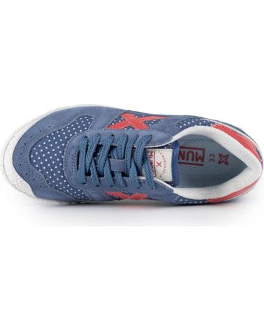 Deportivas MUNICH  de Mujer y Niña y Niño MINI GOAL 8126618  AZUL