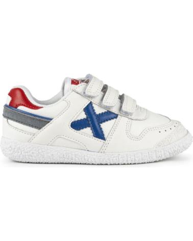 Deportivas MUNICH  de Niña y Niño MINI GOAL VCO 8128622  BLANCO