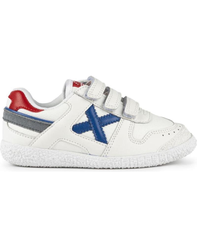 Deportivas MUNICH  de Niña y Niño MINI GOAL VCO 8128622  BLANCO
