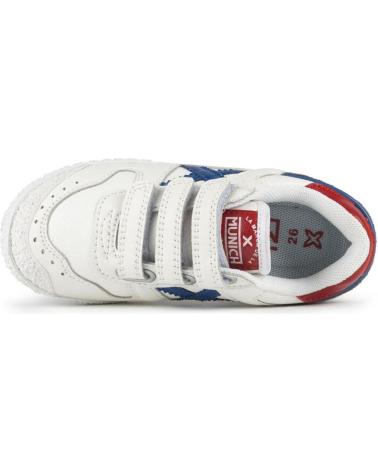 Deportivas MUNICH  de Niña y Niño MINI GOAL VCO 8128622  BLANCO