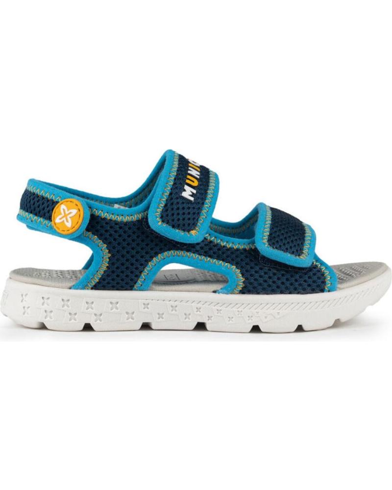 girl and boy Zapatillas deporte MUNICH MINI PUCK 8024008 AZUL AZUL