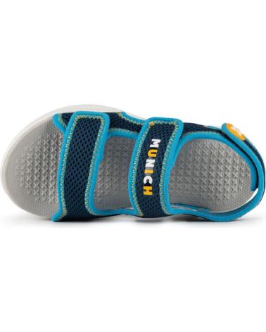 girl and boy Zapatillas deporte MUNICH MINI PUCK 8024008 AZUL AZUL