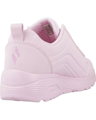 Deportivas SKECHERS  de Mujer y Niña ZAPATILLAS NINA MODELO UNO LITE - EASY ZIP COLOR ROSA  LTPK