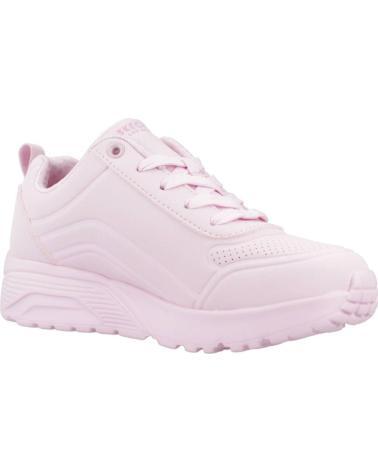 Deportivas SKECHERS  de Mujer y Niña ZAPATILLAS NINA MODELO UNO LITE - EASY ZIP COLOR ROSA  LTPK