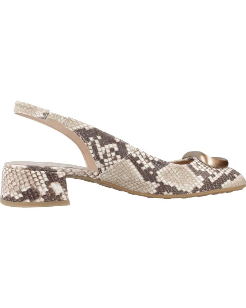 Bailarinas HISPANITAS  per Donna BAILARINAS MUJER MODELO HV253993 COLOR ANIMAL PRINT  TAUPE