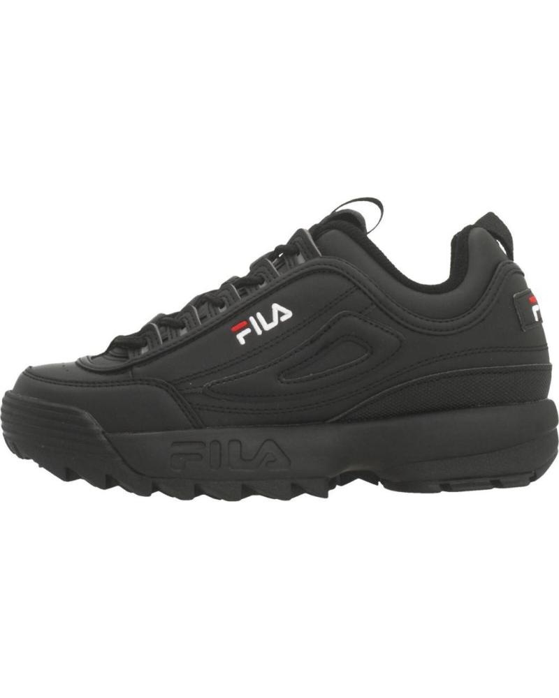 Esportes  de Mulher e Menina e Menino fila 1010302 12V DISRUPTOR BLACK-BLACK