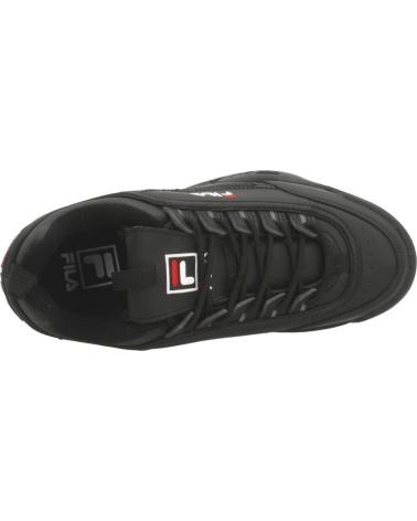 Esportes  de Mulher e Menina e Menino fila 1010302 12V DISRUPTOR BLACK-BLACK