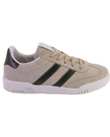Zapatillas deporte ROAL  de Mujer 35002 ZAPATILLAS CASUAL DE MUJER ANTE SERRAJE  BEIGE