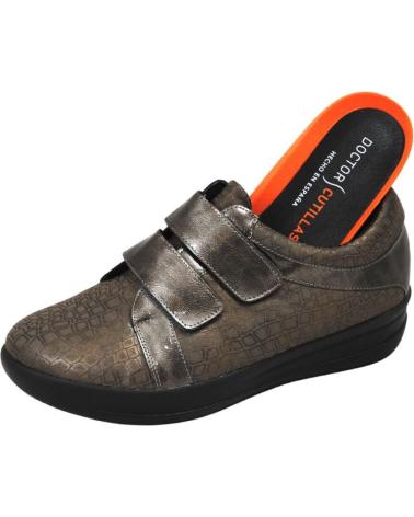 Schuhe D`CUTILLAS  für Damen DOCTOR CUTILLAS - ZAPATOS VELCRO INVIERNO MUJER PLANTI  TAUPE