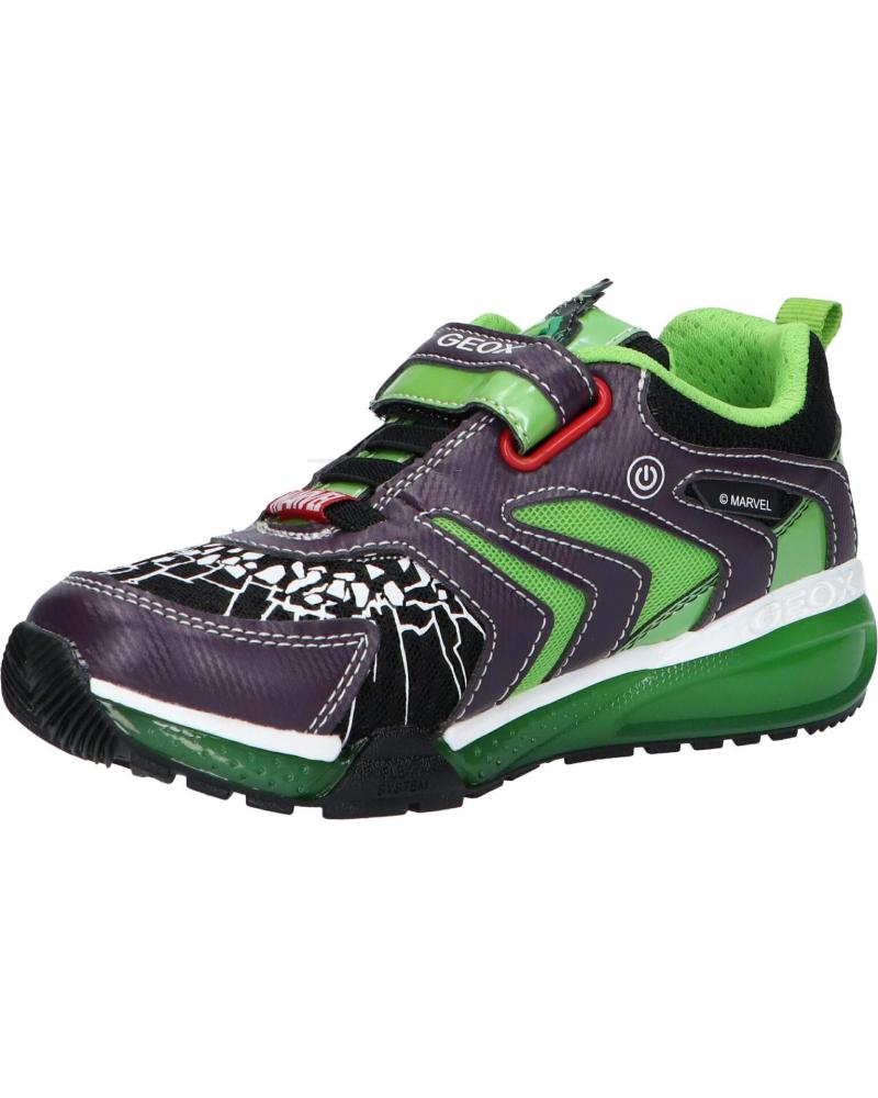 Deportivas De Niño GEOX SNEAKERS HULK J35FEB AVENGERS GREEN
