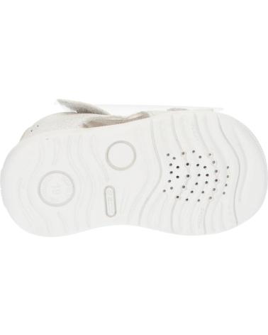 Sandalen GEOX  für Mädchen B254WA 00754 B SANDAL MACCHIA GIR OFF WHITE-LT SILVER  C1Q1N