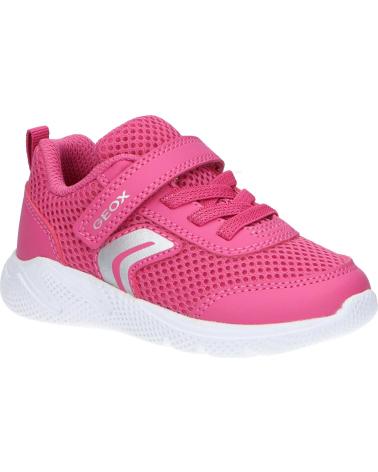 girl Trainers GEOX B454TD 01454 B SPRINTYE  C8002 FUCHSIA
