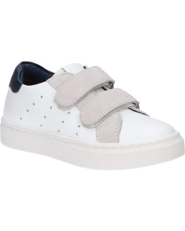 girl and boy Trainers GEOX B455NE 08522 B NASHIK  C0899 WHITE-NAVY