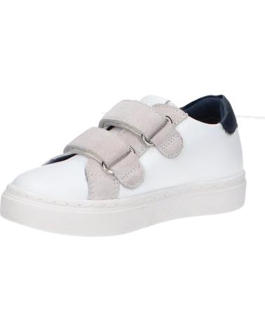 girl and boy Trainers GEOX B455NE 08522 B NASHIK  C0899 WHITE-NAVY