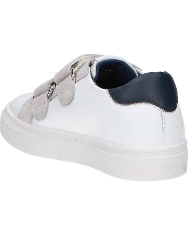 girl and boy Trainers GEOX B455NE 08522 B NASHIK  C0899 WHITE-NAVY
