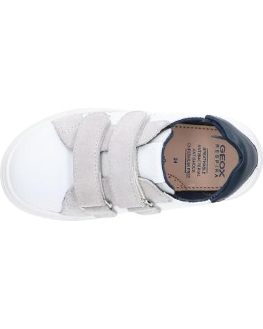 girl and boy Trainers GEOX B455NE 08522 B NASHIK  C0899 WHITE-NAVY