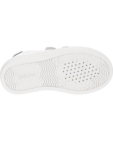 girl and boy Trainers GEOX B455NE 08522 B NASHIK  C0899 WHITE-NAVY