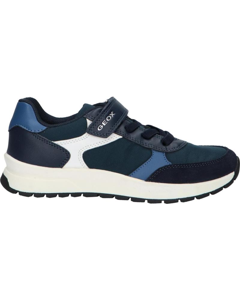 Sportivo GEOX  per Bambino J45GMD 0FU54 J BRIEZEE CF44M NAVY-DK BLUE  MARINO