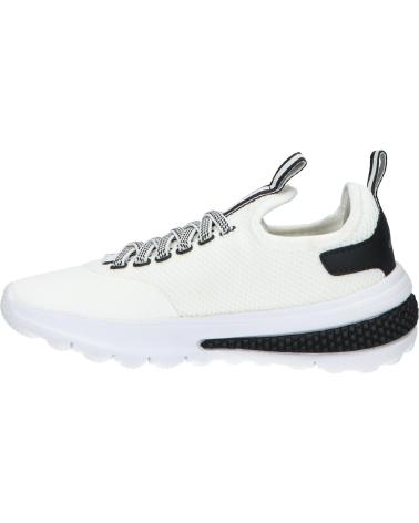 GEOX J45LTB 0159J J ACTIVART WHITE-BLACK C0404