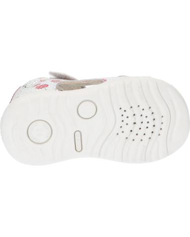 Sandalen GEOX  für Mädchen B254WA 00754 B SANDAL MACCHIA GIR OFF WHITE-RED  C0644