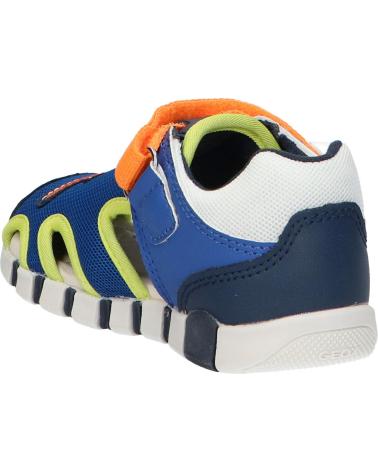 Sandalen GEOX  für Junge B455PB 01454 B SANDAL IUPIDOO  C0685 ROYAL-ORANGE
