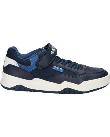 Sportif GEOX  pour Garçon J167RB 0FEFU J PERTH  CF44M NAVY-DK BLUE