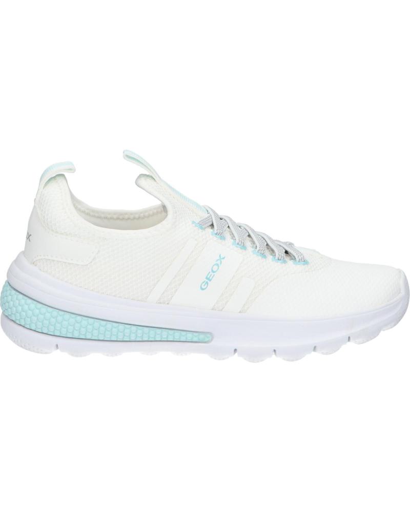 GEOX J45LXB 0159J J ACTIVART WHITE-WATERSEA C0817