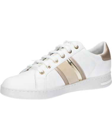 Esportes  de Mulher GEOX D361BE 085NF D JAYSEN C1327 WHITE-LT GOLD WHITE-LT GOLD