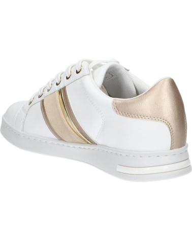 Esportes  de Mulher GEOX D361BE 085NF D JAYSEN C1327 WHITE-LT GOLD WHITE-LT GOLD