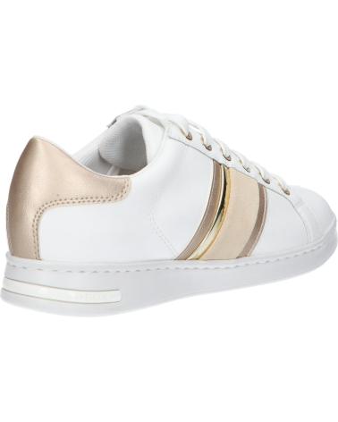 Esportes  de Mulher GEOX D361BE 085NF D JAYSEN C1327 WHITE-LT GOLD WHITE-LT GOLD