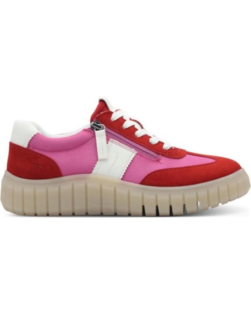 Woman Zapatillas deporte TAMARIS 83719 NUBUCK-NAYLON FUXIA  FUCSIA