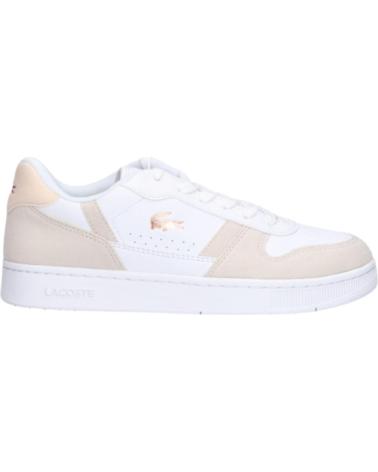 Sapatilhas LACOSTE  de Mulher DEPORTIVA CASUAL DE MODA PARA CHICA T-CIP COLOR BLA  BLANCO ROSA