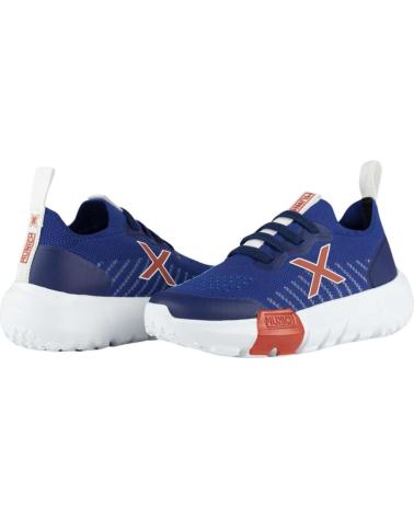 MUNICH JONY KID 11 8023011 - BASKETS BLEUES POUR ENFANTS AZUL