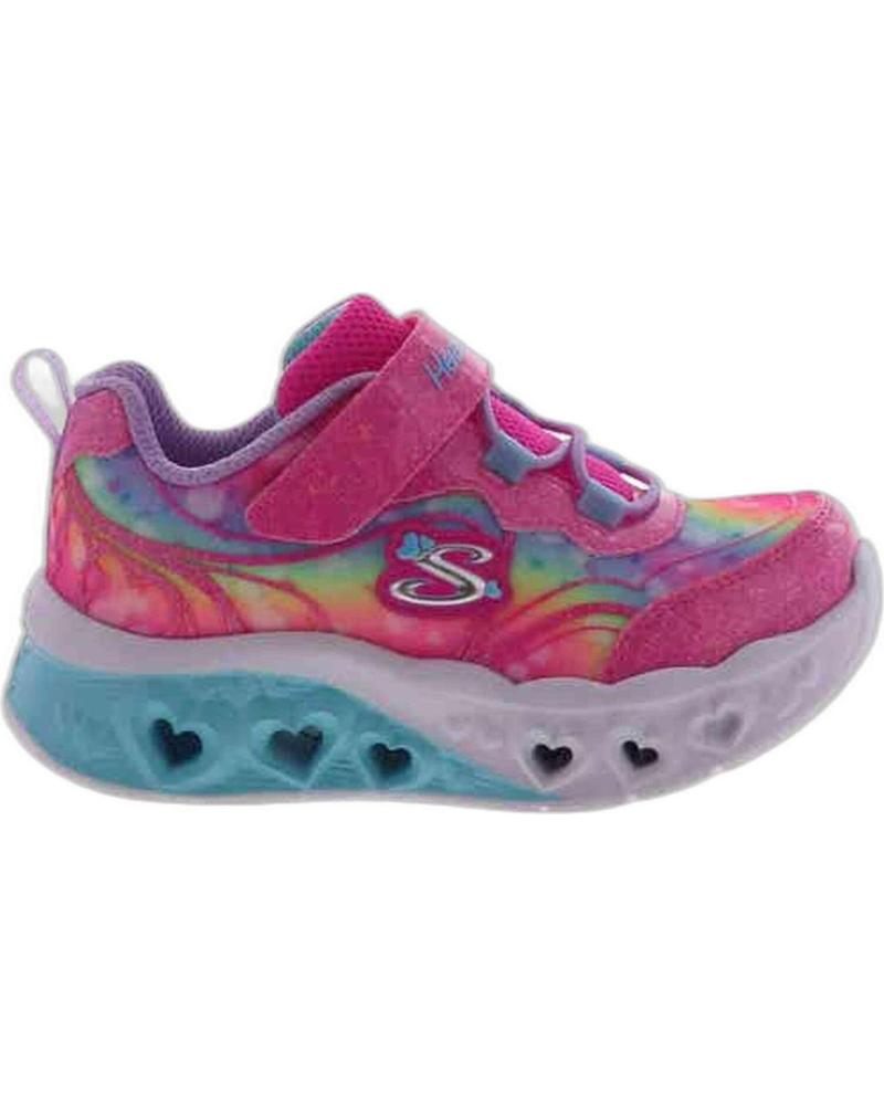 Sneaker SKECHERS  für Mädchen ZAPATILLAS FLUTTER HEART LIGHTS PARA NINAS EN COLOR  ROSA
